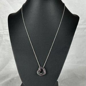 Mestige Double Heart Pendant necklace